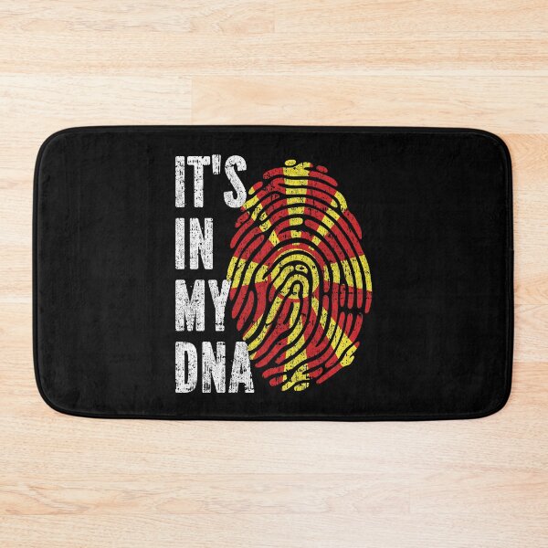 Item preview, IT'S IN MY DNA North Macedonia Flag Roots designed and sold by CosmoKitsch.