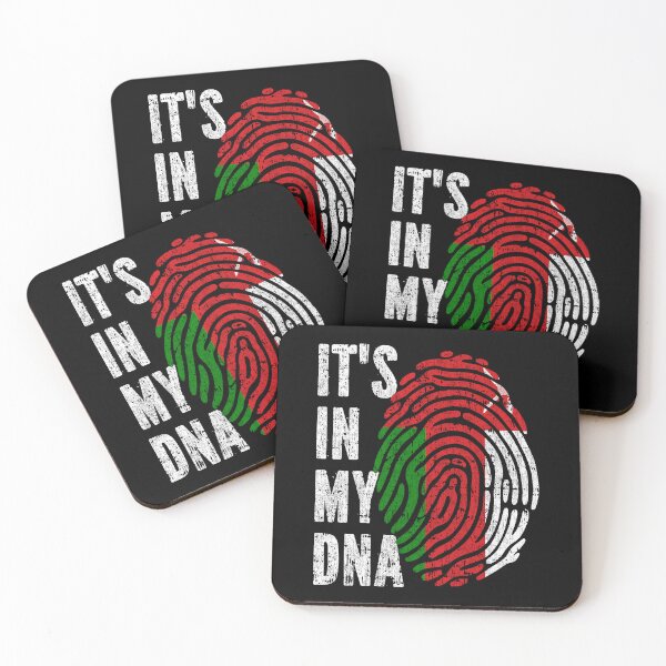 Item preview, IT'S IN MY DNA Oman Flag Roots designed and sold by CosmoKitsch.