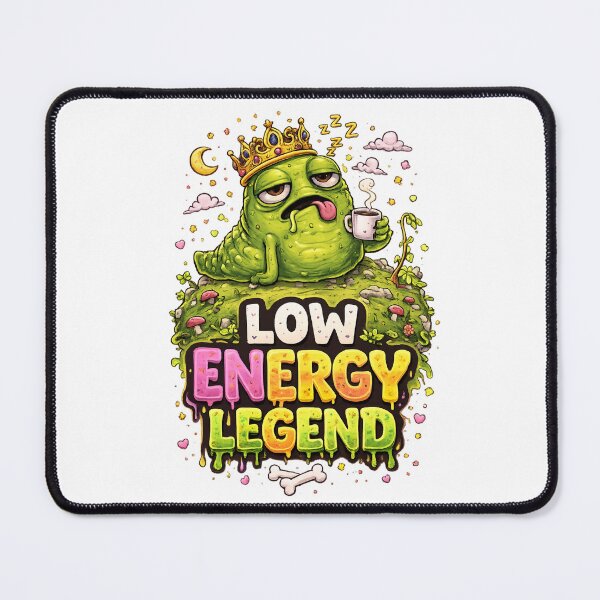 Item preview, Low Energy Legend - Cute Creepy Monster Art designed and sold by MaBakerArt.