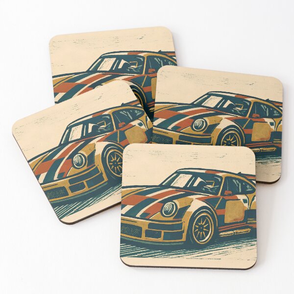 Item preview, Vintage European Sports Car Art T-Shirt designed and sold by ginokelleners.