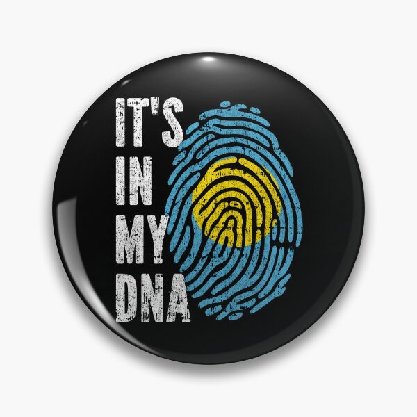 Item preview, IT'S IN MY DNA Palau Flag Roots designed and sold by CosmoKitsch.