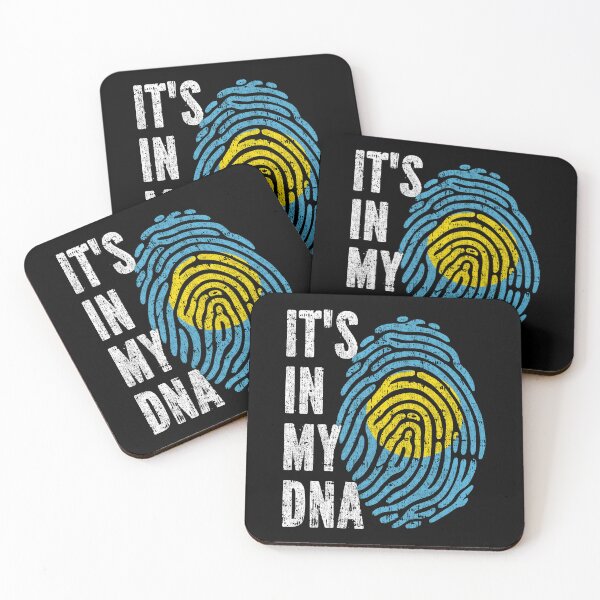 Item preview, IT'S IN MY DNA Palau Flag Roots designed and sold by CosmoKitsch.