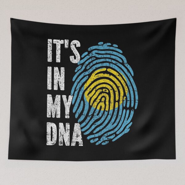 Item preview, IT'S IN MY DNA Palau Flag Roots designed and sold by CosmoKitsch.