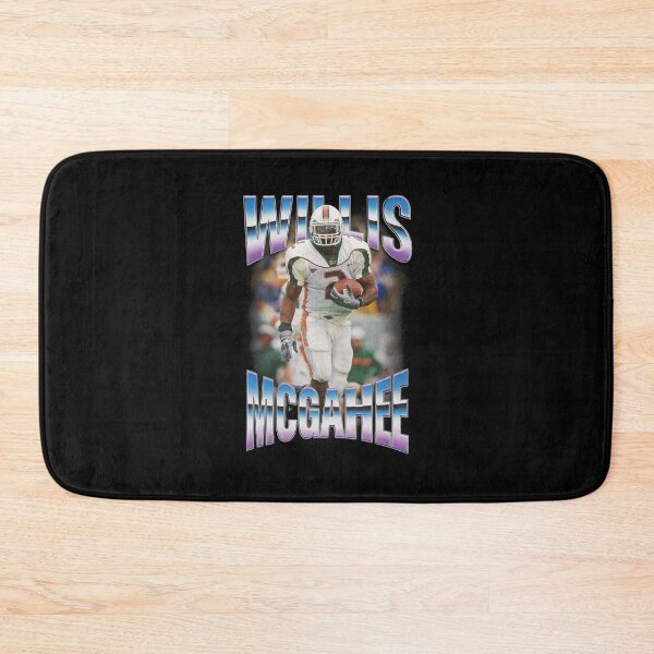 Item preview, Willis McGahee Miami Hurricanes Retro Bootleg Shirt – Vintage College Football Art designed and sold by TheArtOfCar.