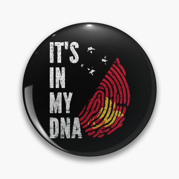 Item preview, IT'S IN MY DNA Papua New Guinea Flag Roots designed and sold by CosmoKitsch.