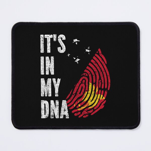 Item preview, IT'S IN MY DNA Papua New Guinea Flag Roots designed and sold by CosmoKitsch.