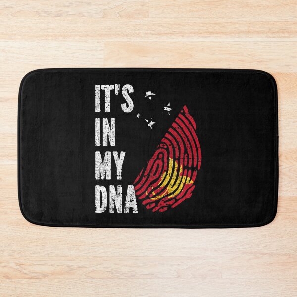 Item preview, IT'S IN MY DNA Papua New Guinea Flag Roots designed and sold by CosmoKitsch.