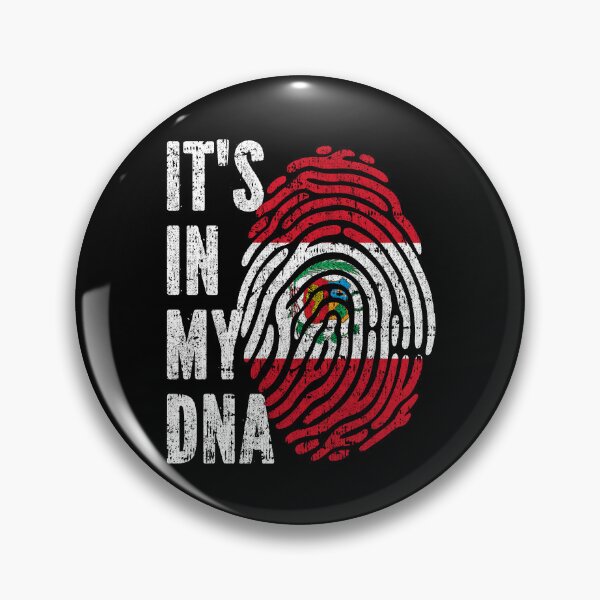 Item preview, IT'S IN MY DNA Peru Flag Roots designed and sold by CosmoKitsch.