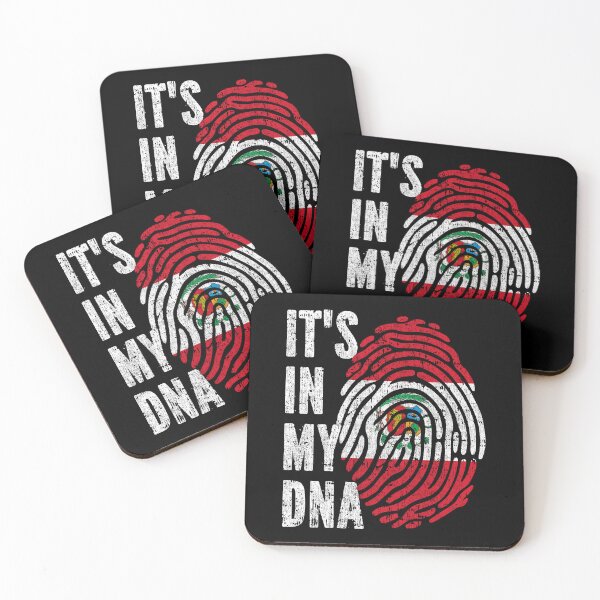 Item preview, IT'S IN MY DNA Peru Flag Roots designed and sold by CosmoKitsch.