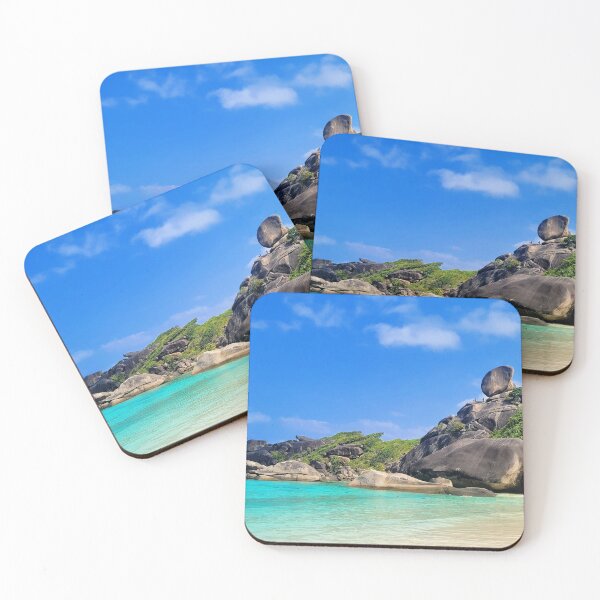 Item preview, Similan Islands, Thailand - Paradise Beach & Sail Rock designed and sold by Simply-Visual.