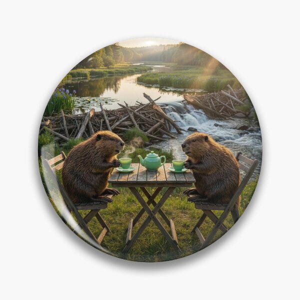 Artikelvorschau, Biber machen Teepause entworfen und verkauft von Tridentulus.