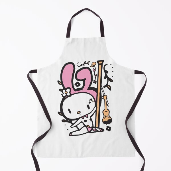 Item preview, My Melody as a poledancer! cute pinup sticker design designed and sold by Soratern.