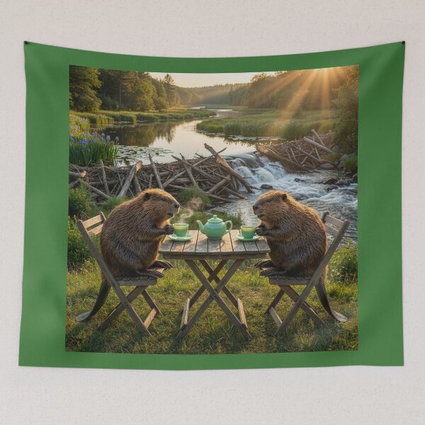 Item preview, Beavers Have Tea Break designed and sold by Tridentulus.