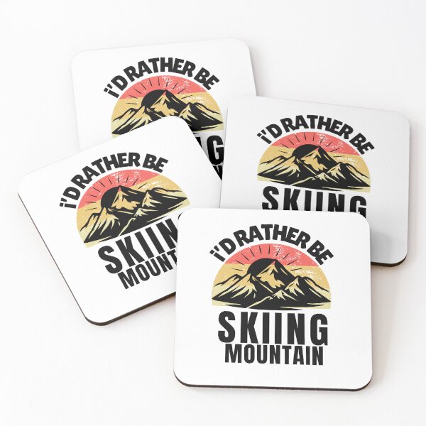 Item preview, id rather be Skiing Mountain,Snowboard,Snowboarding  designed and sold by belladesign7.