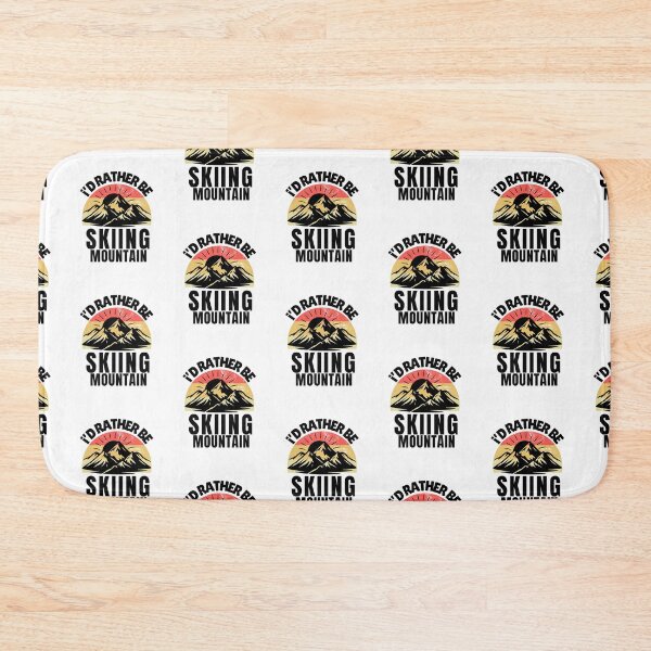 Item preview, id rather be Skiing Mountain,Snowboard,Snowboarding  designed and sold by belladesign7.