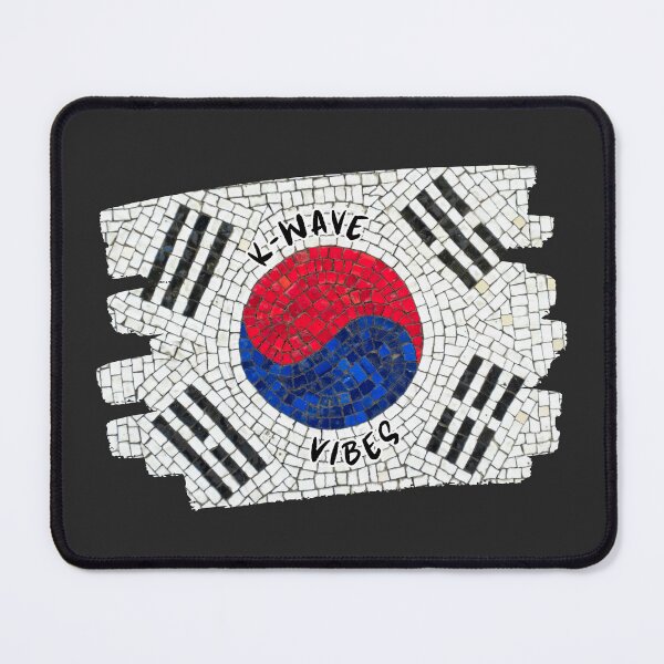 Item preview, K-Wave Vibes Korea Flag Mosaic Design designed and sold by mycreastyle.