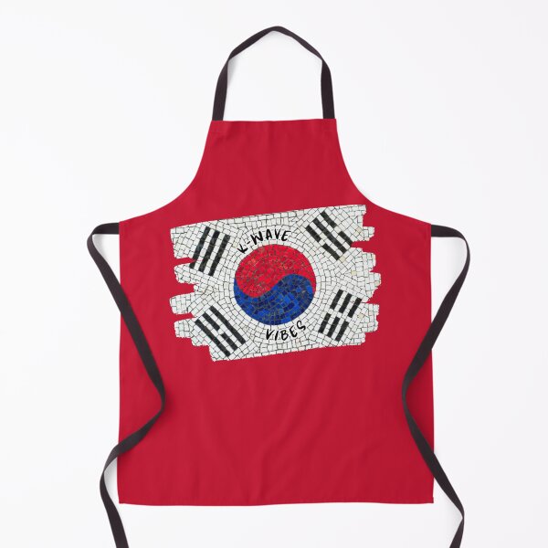 Item preview, K-Wave Vibes Korea Flag Mosaic Design designed and sold by mycreastyle.
