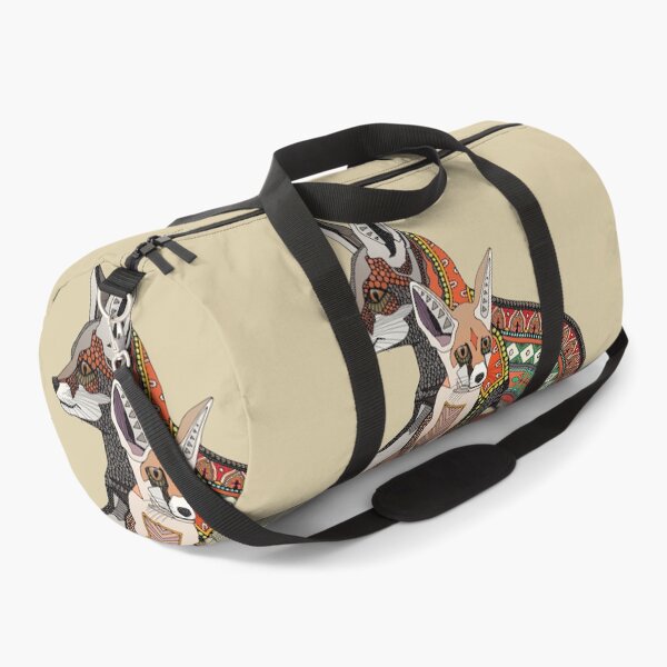 Item preview, Indian desert foxes sand designed and sold by scrummy.