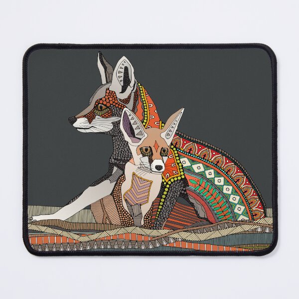 Item preview, Indian desert foxes ebony designed and sold by scrummy.