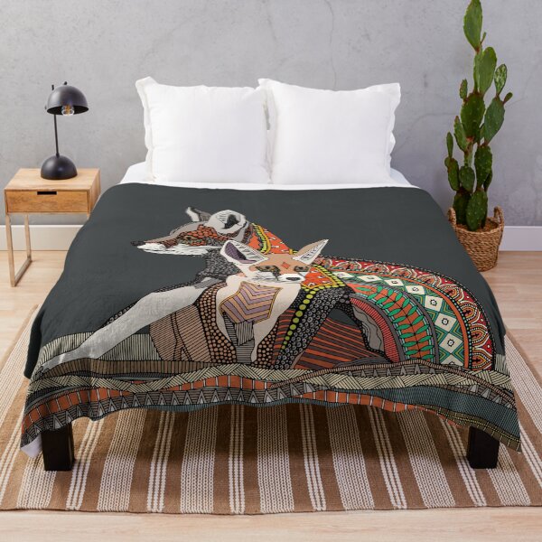 Item preview, Indian desert foxes ebony designed and sold by scrummy.