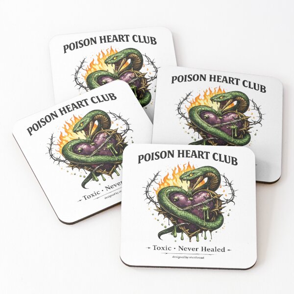 Item preview, Poison Heart Club Toxic Love Art designed and sold by VivaThread.