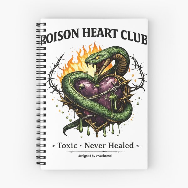 Artikelvorschau, Poison Heart Club Toxic Love Art entworfen und verkauft von VivaThread.