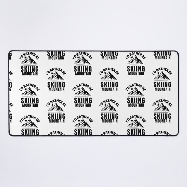 Item preview, id rather be Skiing Mountain,Snowboard,Snowboarding designed and sold by belladesign7.
