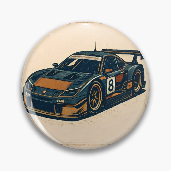 Item preview, Modern GT Racing Car Art T-Shirt designed and sold by ginokelleners.