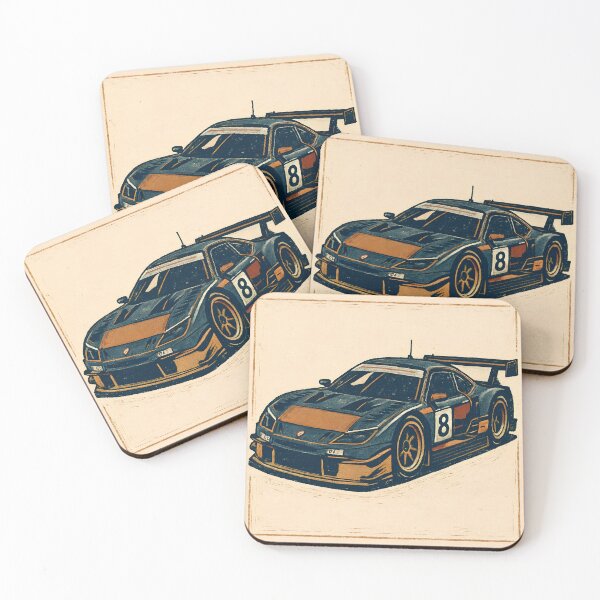 Item preview, Modern GT Racing Car Art T-Shirt designed and sold by ginokelleners.