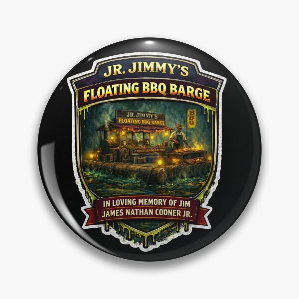 Item preview, Jr. Jimmy’s Floating BBQ Barge • Swamp Tribute  designed and sold by MACodDesigns.