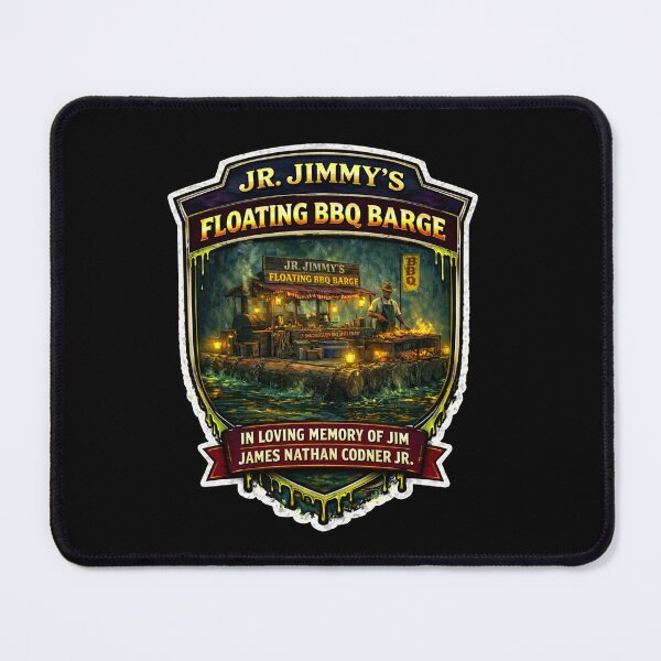 Item preview, Jr. Jimmy’s Floating BBQ Barge • Swamp Tribute designed and sold by MACodDesigns.