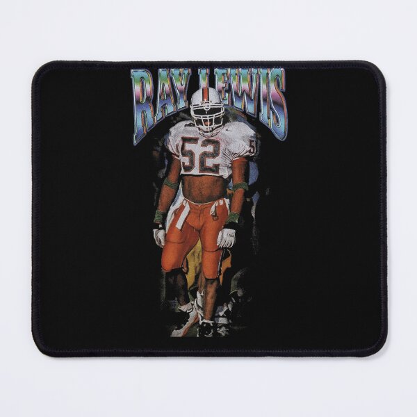 Item preview, Ray Lewis Miami Hurricanes Retro Art – 90s Vintage College Football Design designed and sold by TheArtOfCar.