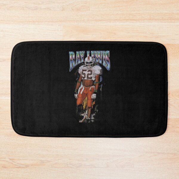 Item preview, Ray Lewis Miami Hurricanes Retro Art – 90s Vintage College Football Design designed and sold by TheArtOfCar.