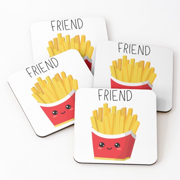 Item preview, "Best Friends" Match French Fries designed and sold by NF Designs Studio DTF.