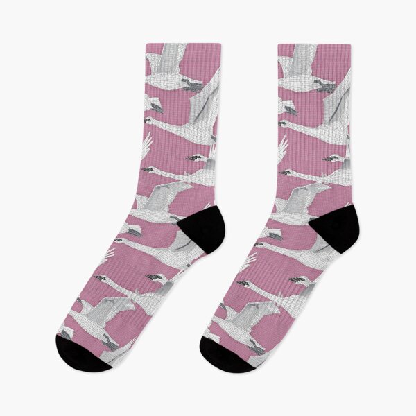 Item preview, swan mosaic pink designed and sold by scrummy.