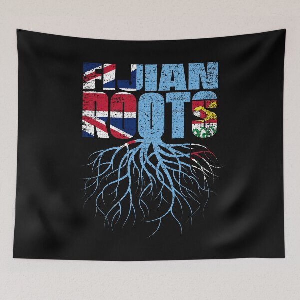 Item preview, Fijian Roots Fiji Heritage Flag designed and sold by GabbyKash.