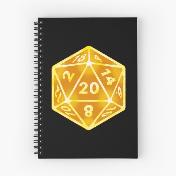 Item preview, Golden Dice - D20 designed and sold by gracefullizard.
