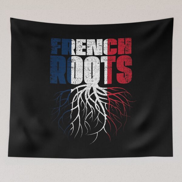 Item preview, French Roots France Heritage Flag designed and sold by GabbyKash.