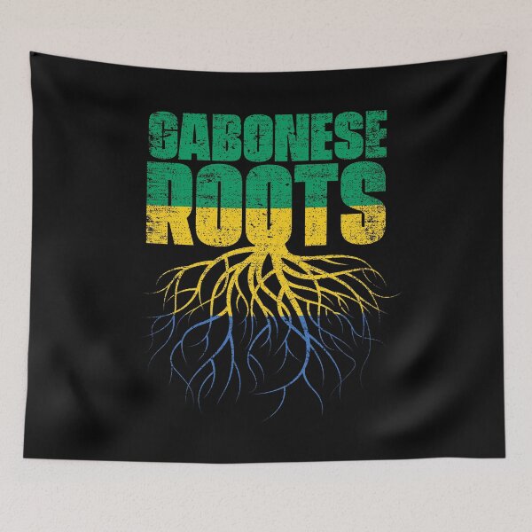 Item preview, Gabonese Roots Gabon Heritage Flag designed and sold by GabbyKash.