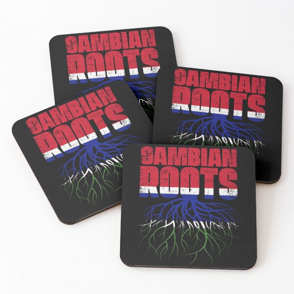 Item preview, Gambian Roots Gambia Heritage Flag designed and sold by GabbyKash.
