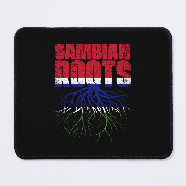 Item preview, Gambian Roots Gambia Heritage Flag designed and sold by GabbyKash.