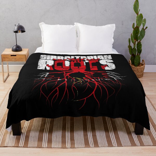 Item preview, Gibraltarian Roots GIBRALTAR Heritage Flag designed and sold by GabbyKash.