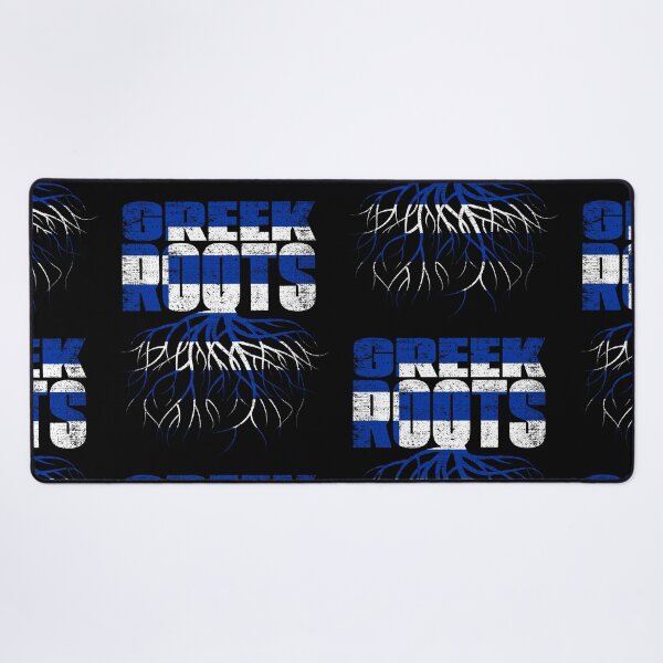 Item preview, Greek Roots Greece Heritage Flag designed and sold by GabbyKash.
