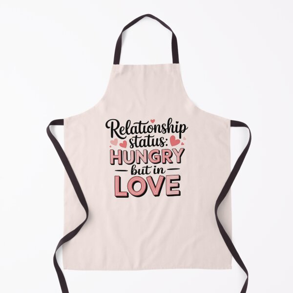 Item preview, Relationship Status: Hungry but in Love – Funny Valentine Quote Design designed and sold by ABLAT-CREATIONS.