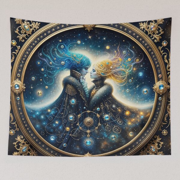 Item preview, The endless connection of shining star souls designed and sold by KunstGeist.