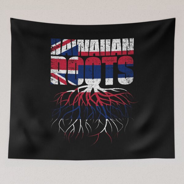 Item preview, Hawaiian Roots Hawaii Heritage Flag designed and sold by GabbyKash.