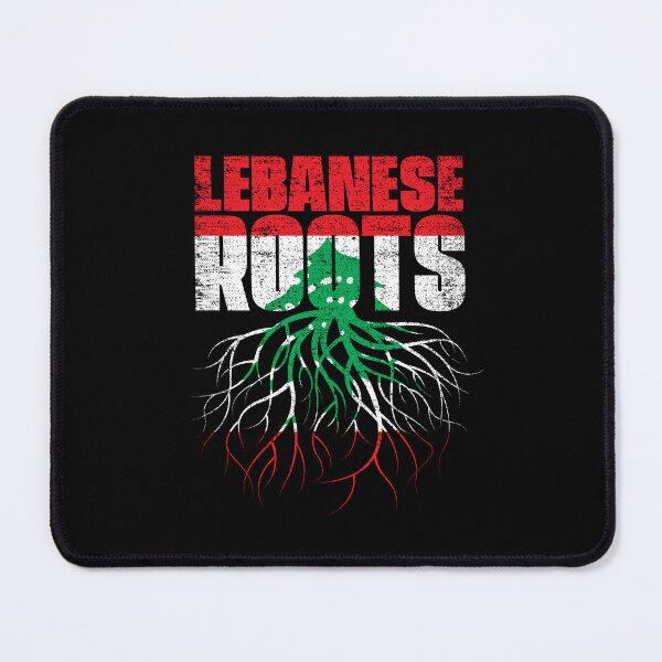 Item preview, Lebanese Roots Lebanon Heritage Flag designed and sold by GabbyKash.