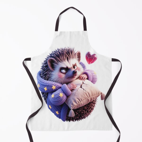 Item preview, Grumpy Hedgehog Rejects Love Thrives Solo – Cozy Anti-Valentine Sticker designed and sold by ARTCREATESHOP.