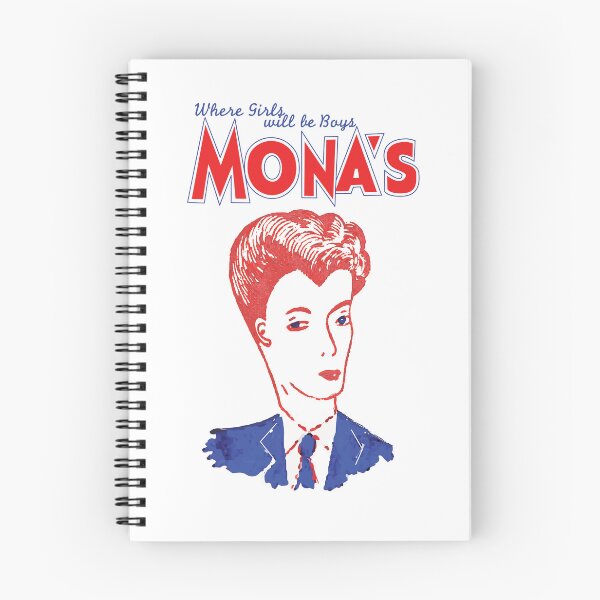 Item preview, Mona's Bar San Francisco Sticker – Vintage Napkin Art - 1940s Lesbian History LGBTQ+ Art designed and sold by thecrownarts.