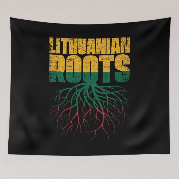 Item preview, Lithuanian Roots Lithuania Heritage Flag designed and sold by GabbyKash.